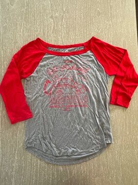 National Lampoons Christmas Scoop Neck 3/4 Sleeve Top
